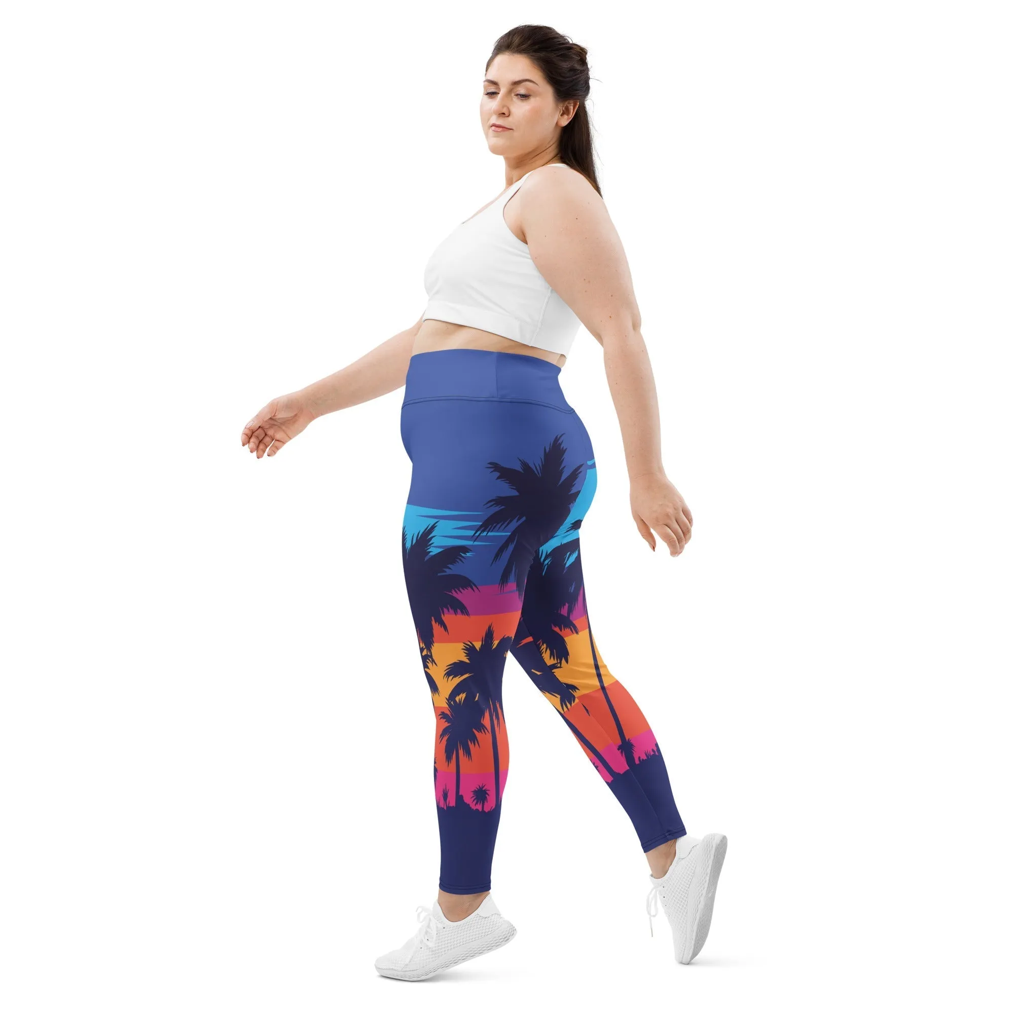 Sunset Plus Size Leggings