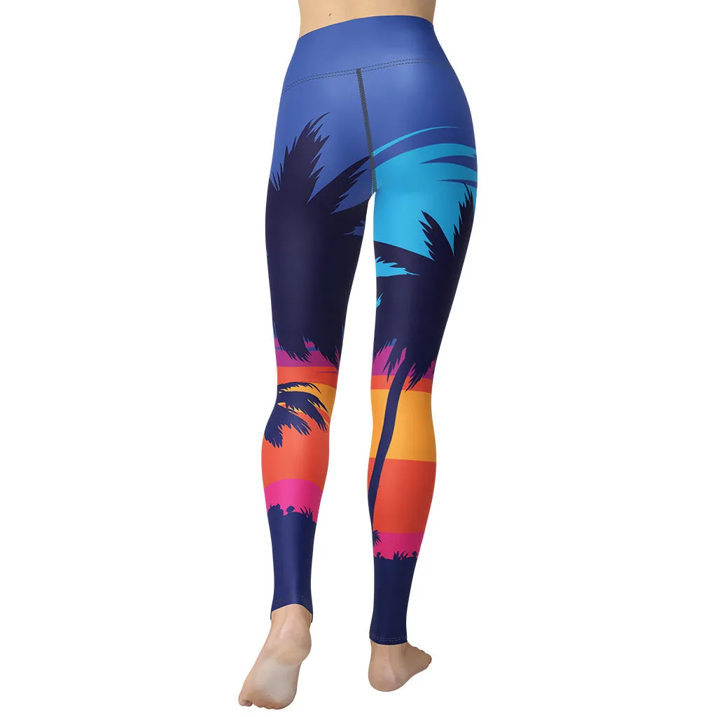 Sunset Yoga Leggings