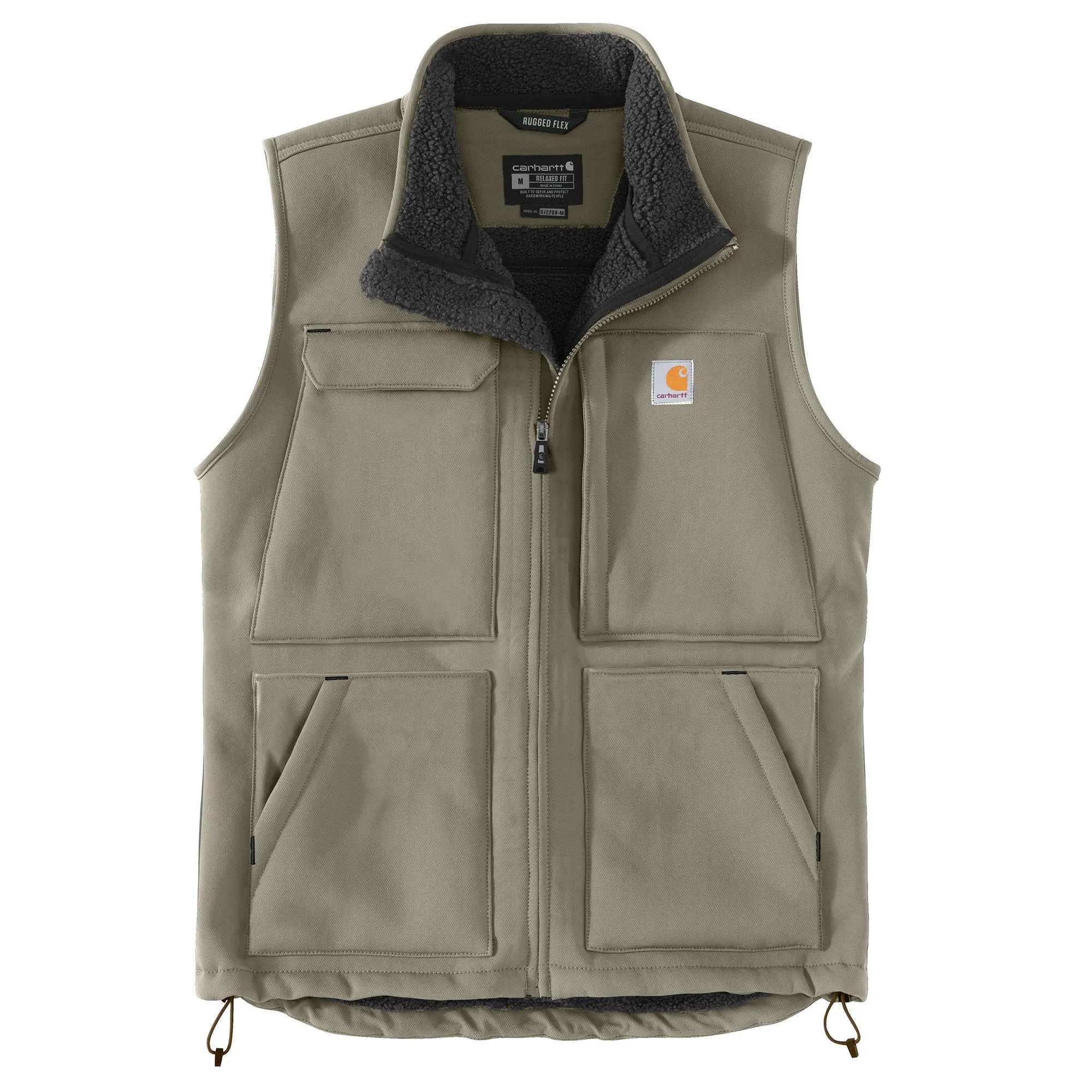 Super DuxRelaxed Fit Sherpa-Lined Vest