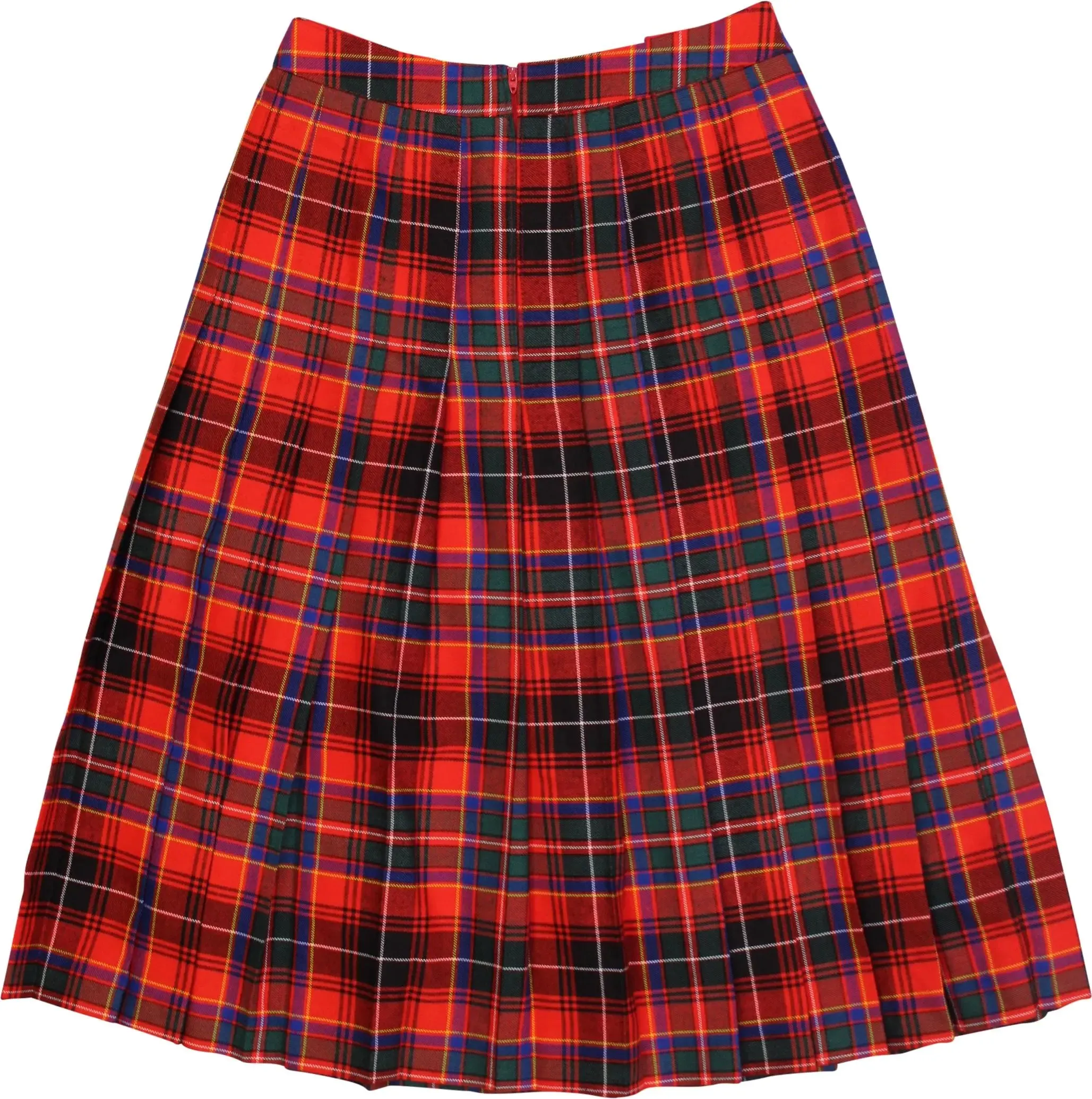 Tartan Pleated Skirt | ThriftTale