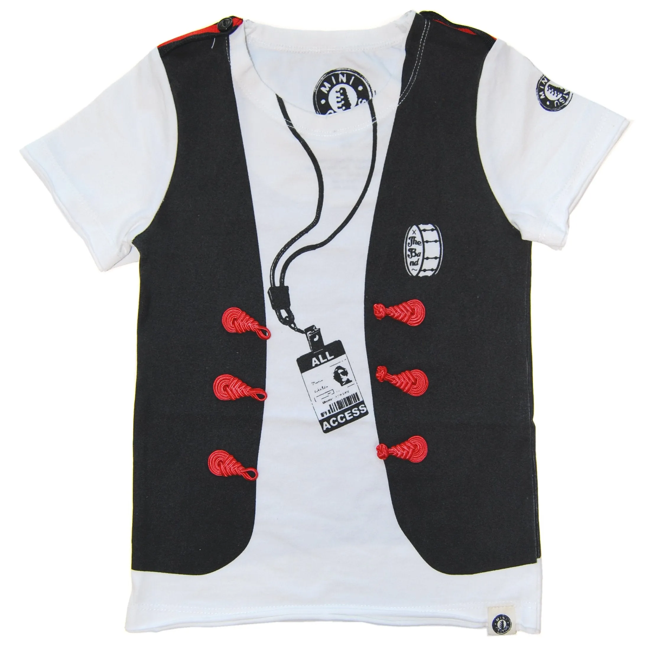 The Band Vest T-Shirt by: Mini Shatsu