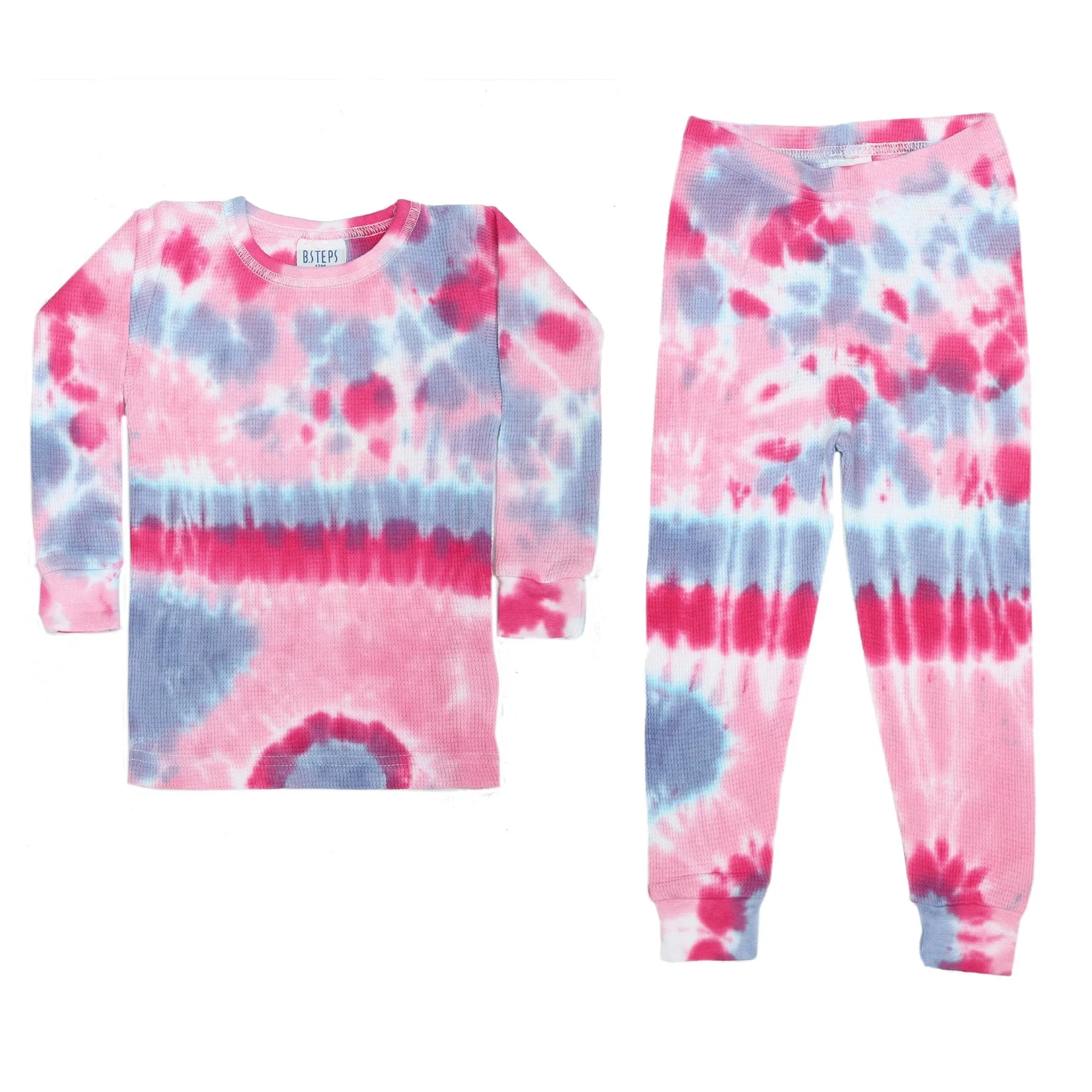 thermal 2pc tie dye pj set