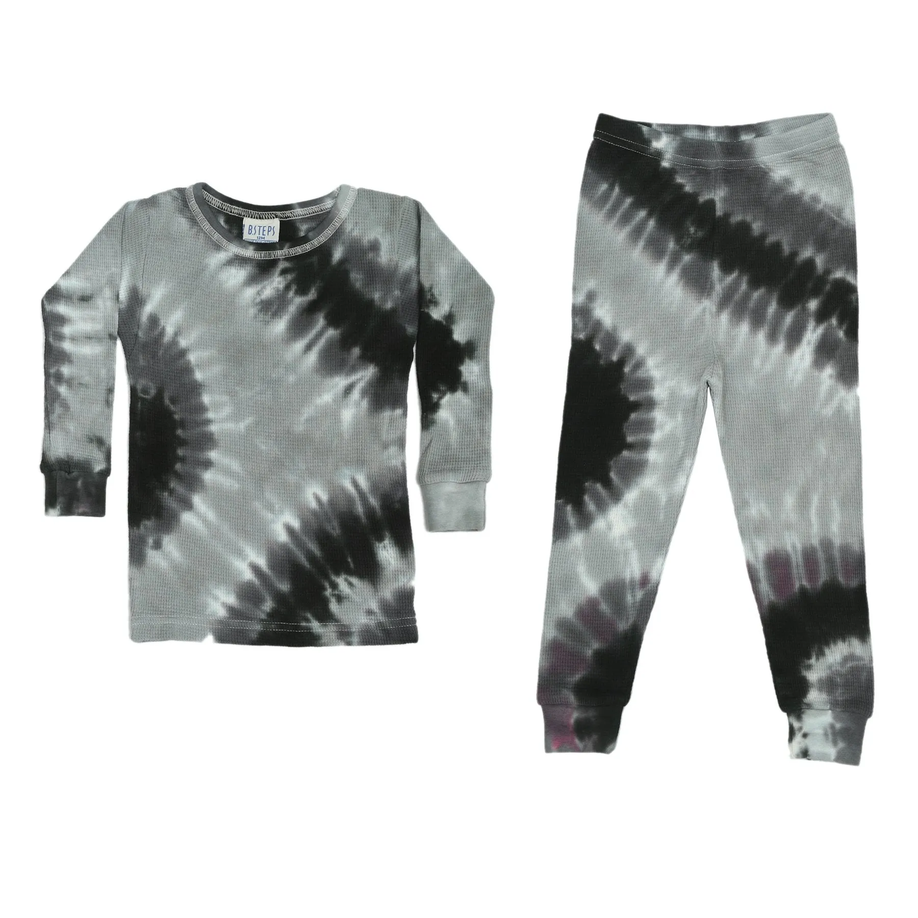 thermal 2pc tie dye pj set