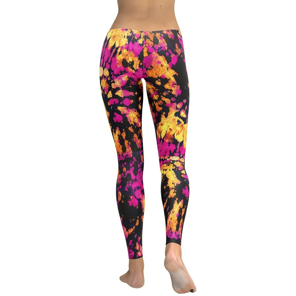 Tie Dye Multicolor Leggings