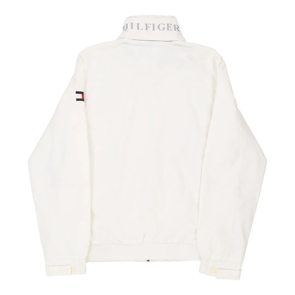 Tommy Hilfiger Jacket - Medium White Nylon Blend