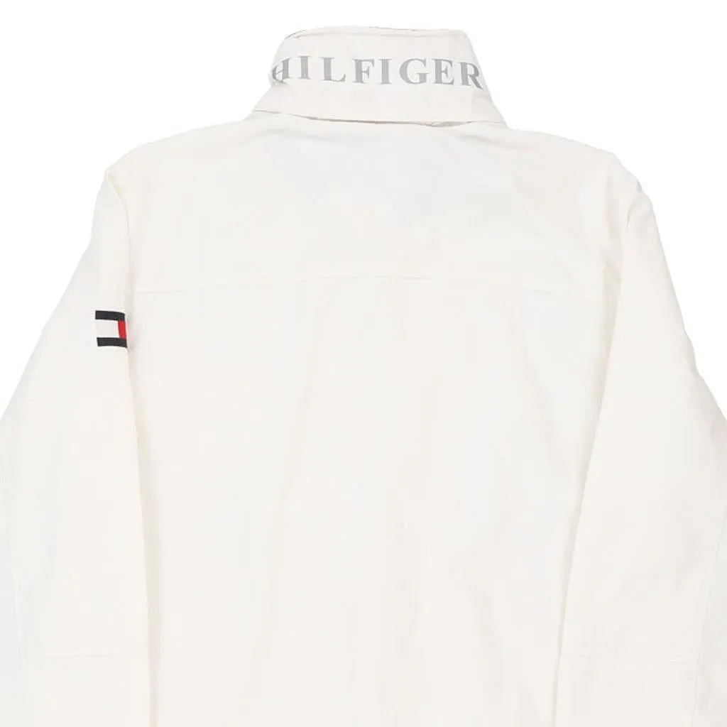 Tommy Hilfiger Jacket - Medium White Nylon Blend