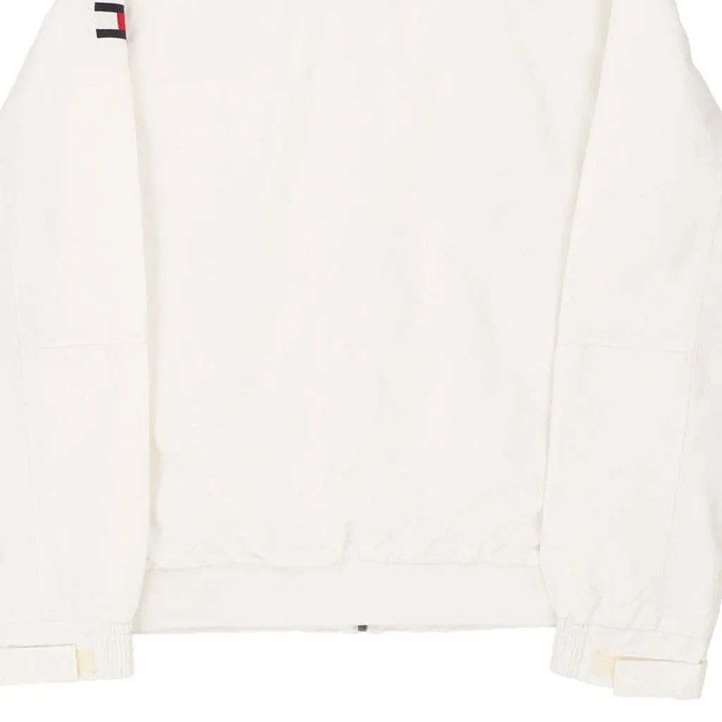 Tommy Hilfiger Jacket - Medium White Nylon Blend