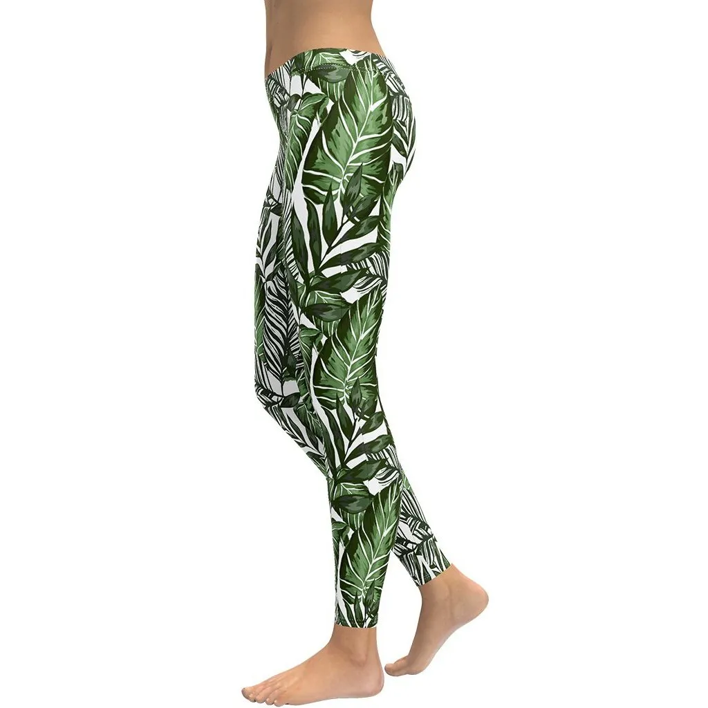 Tropical Green Leggings