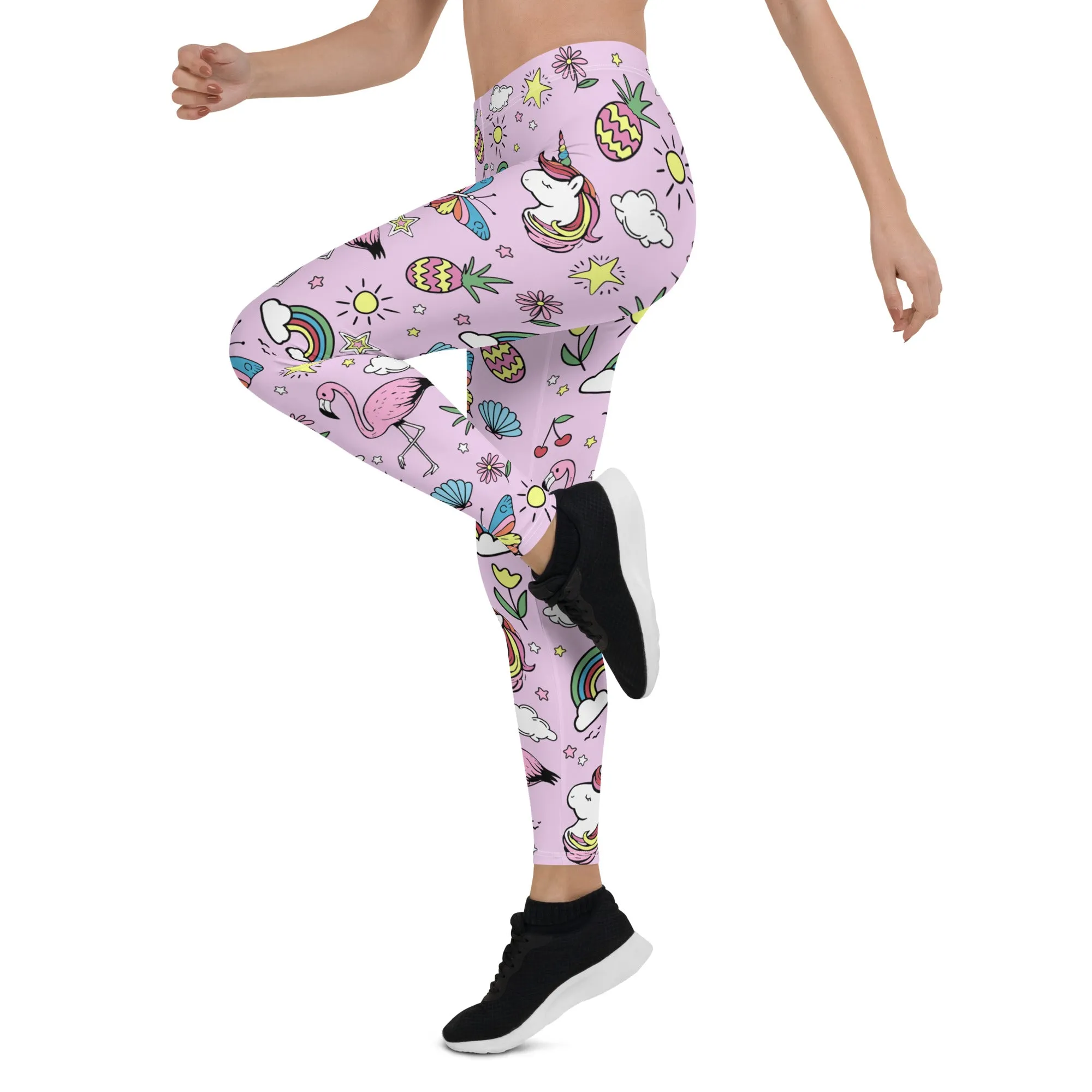 Unicorn Print Leggings