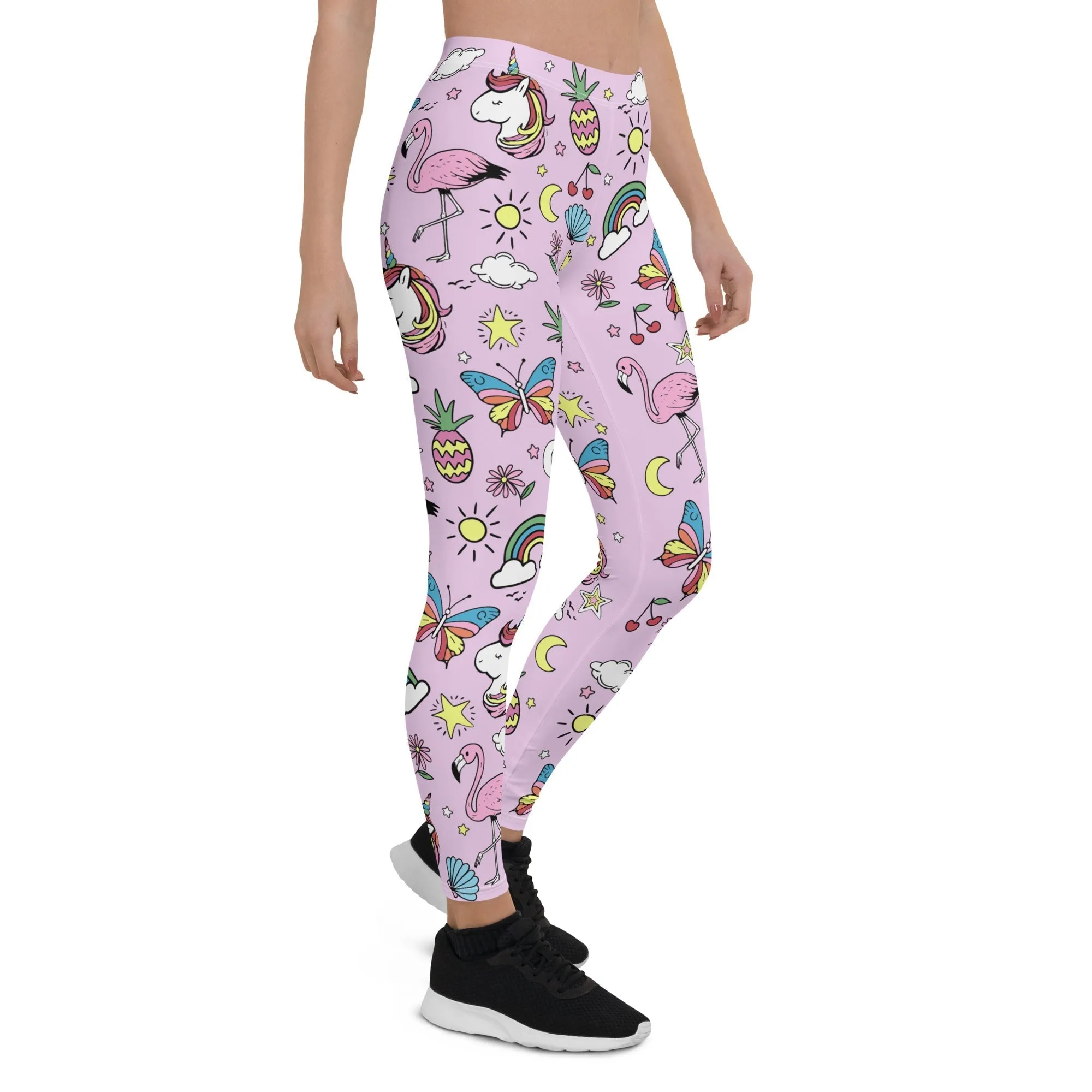 Unicorn Print Leggings