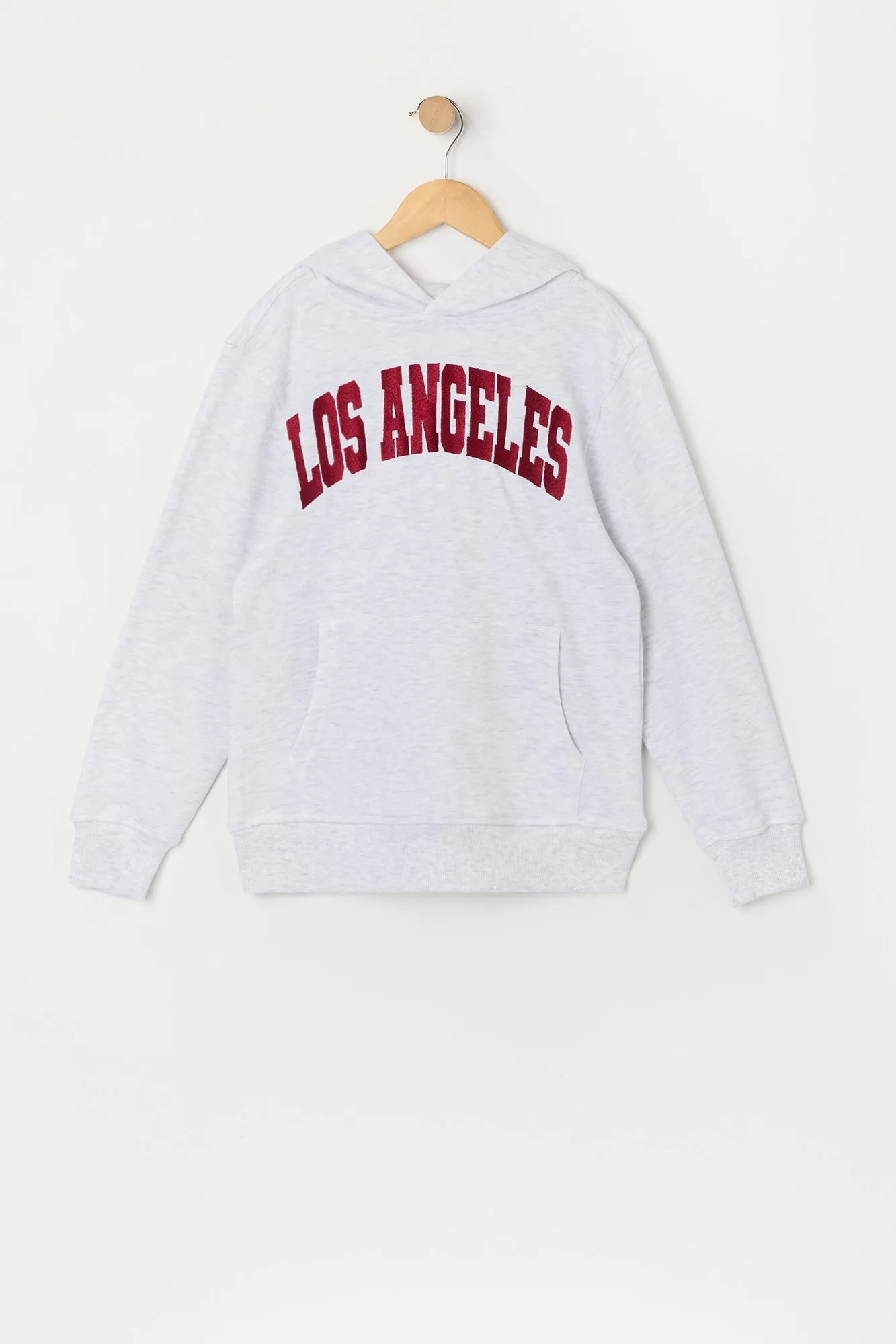 Urban Kids Boys Los Angeles Embroidered Fleece Hoodie