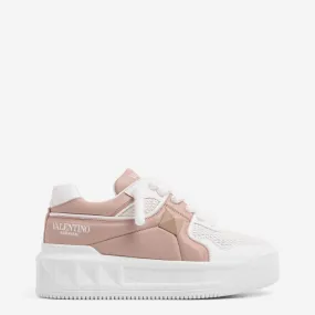 VALENTINO GARAVANI   One Stud Nubuck Sneakers 