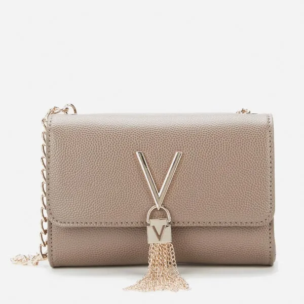 Valentino Women's Divina Small Shoulder Bag - Taupe