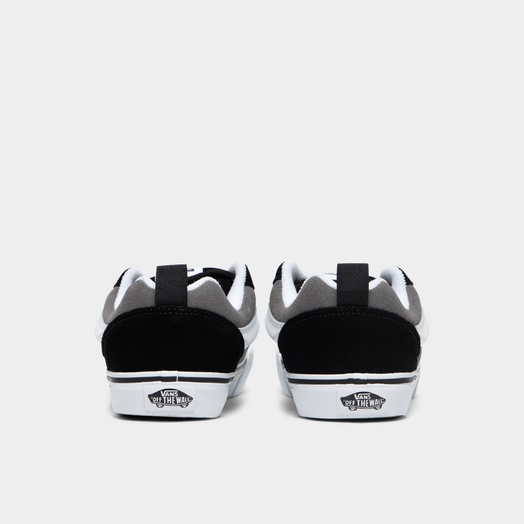 Vans JD Juniors' Knu Skool Black / Grey - White