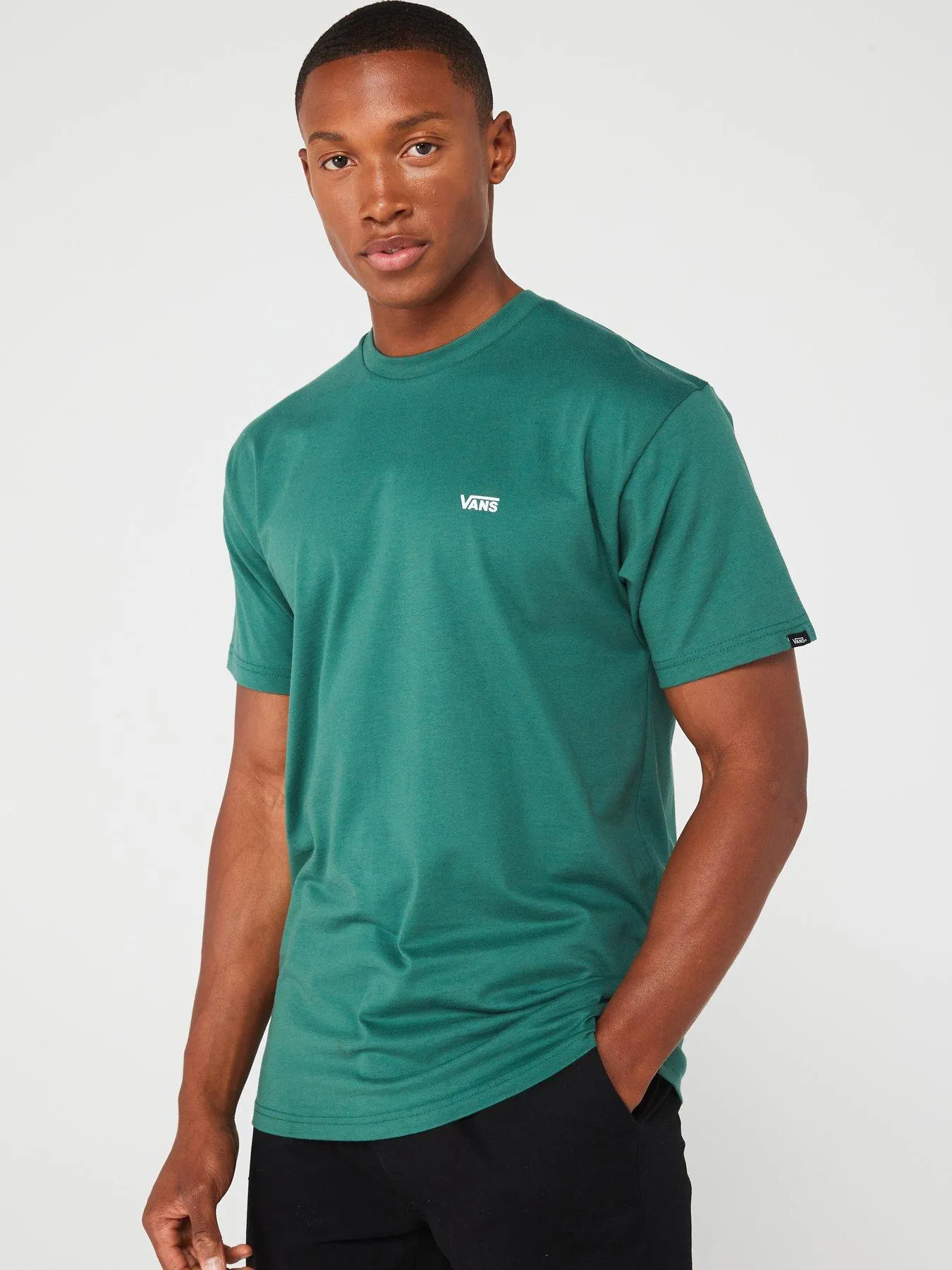 Vans Men's Left Chest Logo T-shirt - Green