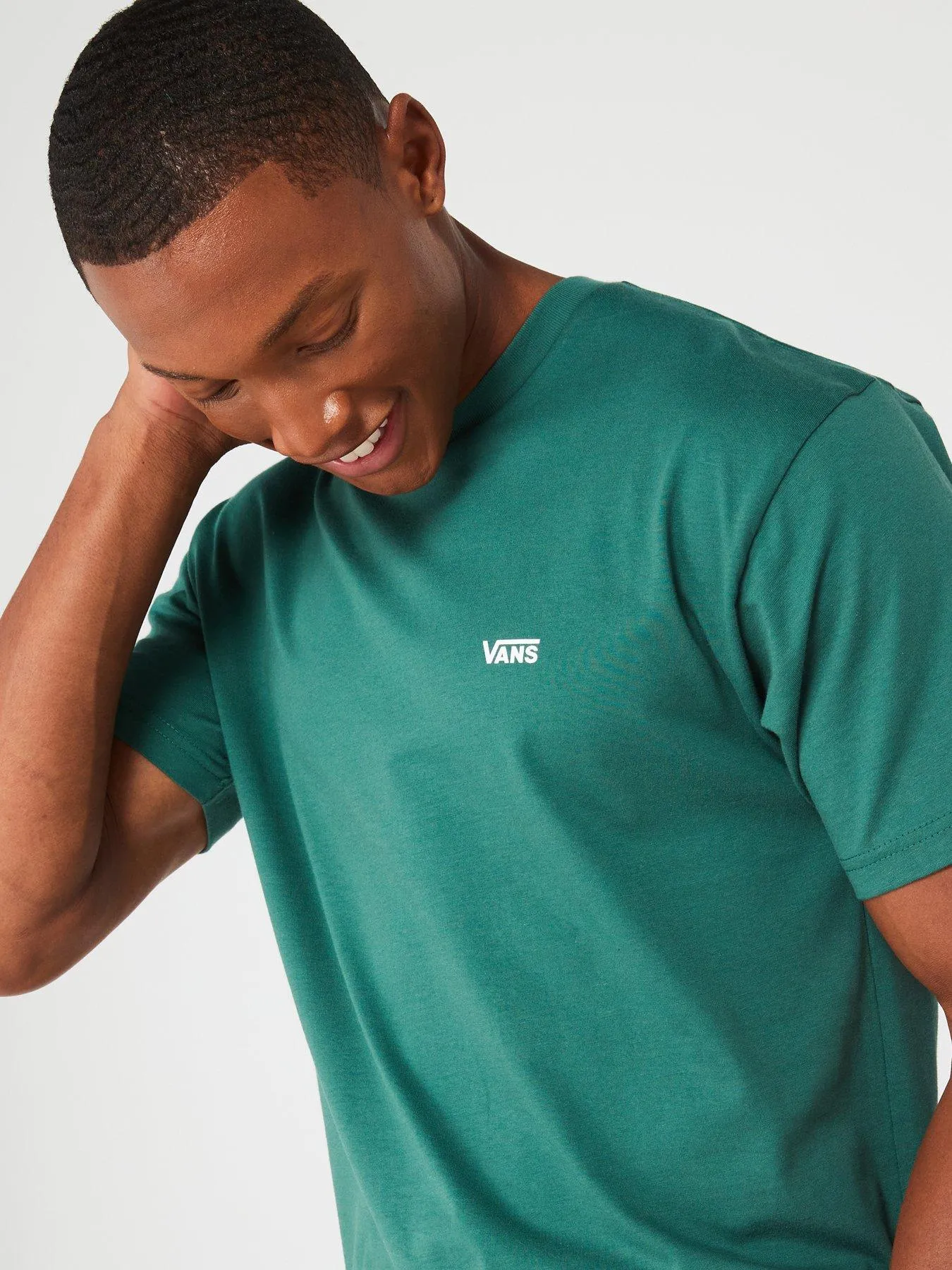 Vans Men's Left Chest Logo T-shirt - Green