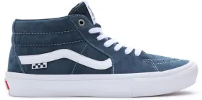 Vans Skate Grosso Mid (Pig Suede Blue/White)