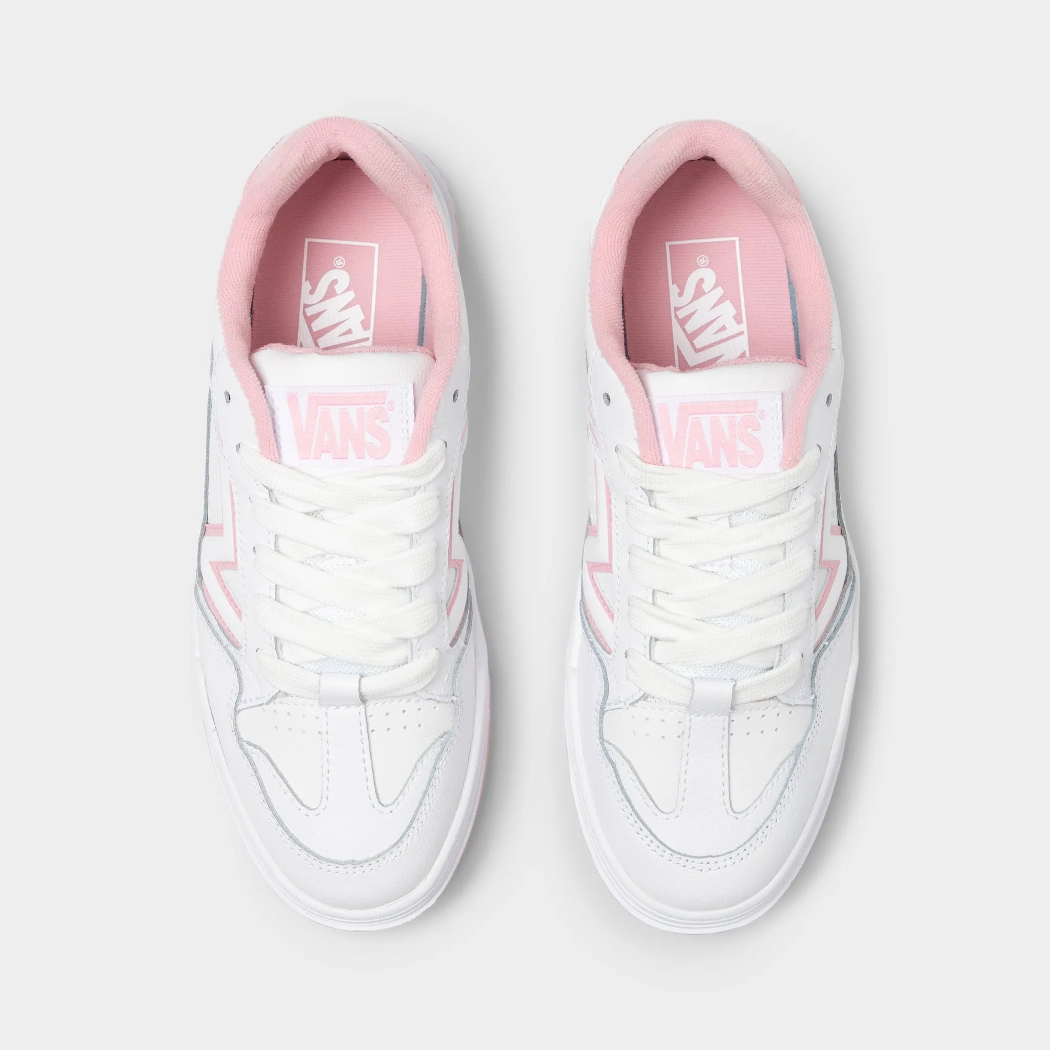 Vans Women's Upland Leather White / Pink