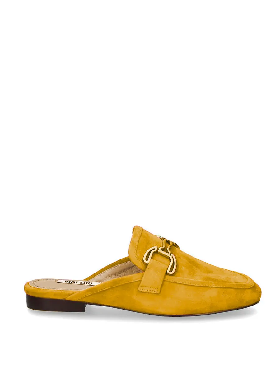 Vela Slipper - Mustard Yellow