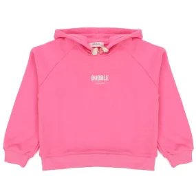 Vicolo Bubble Fuchsia Hoodie For Girl