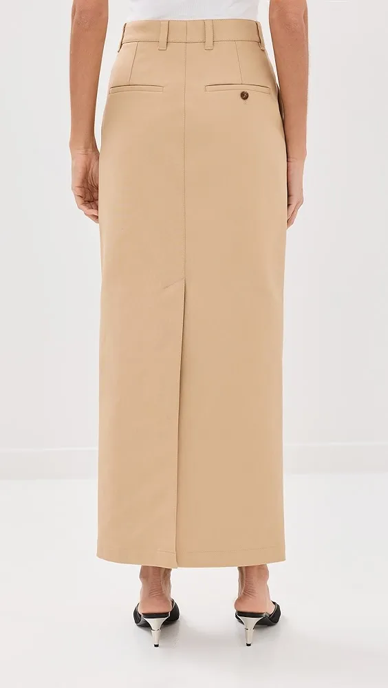 WARDROBE.NYC   Drill Column Skirt 