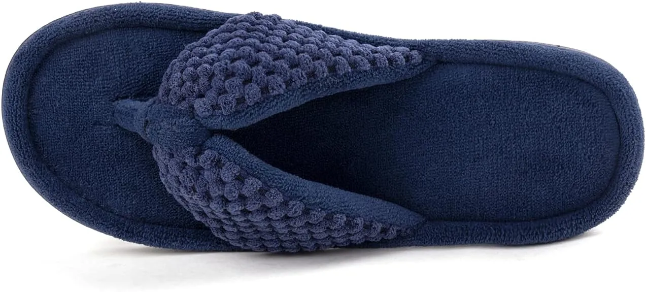 Women's Bubble Stitch Thong Slipper