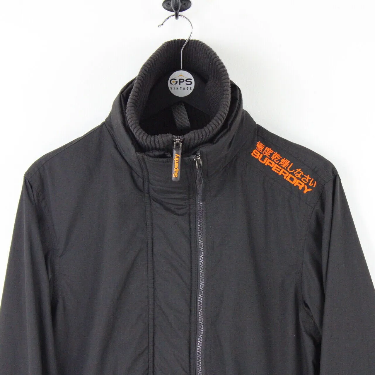 Womens SUPERDRY Jacket Black | Medium