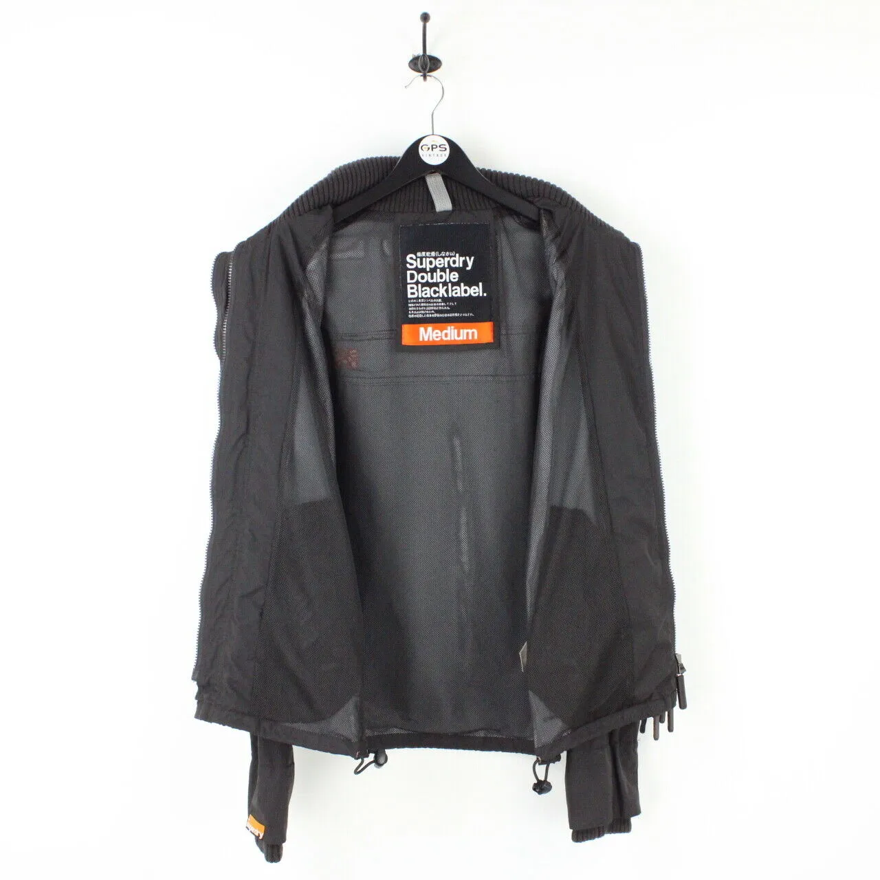 Womens SUPERDRY Jacket Black | Medium