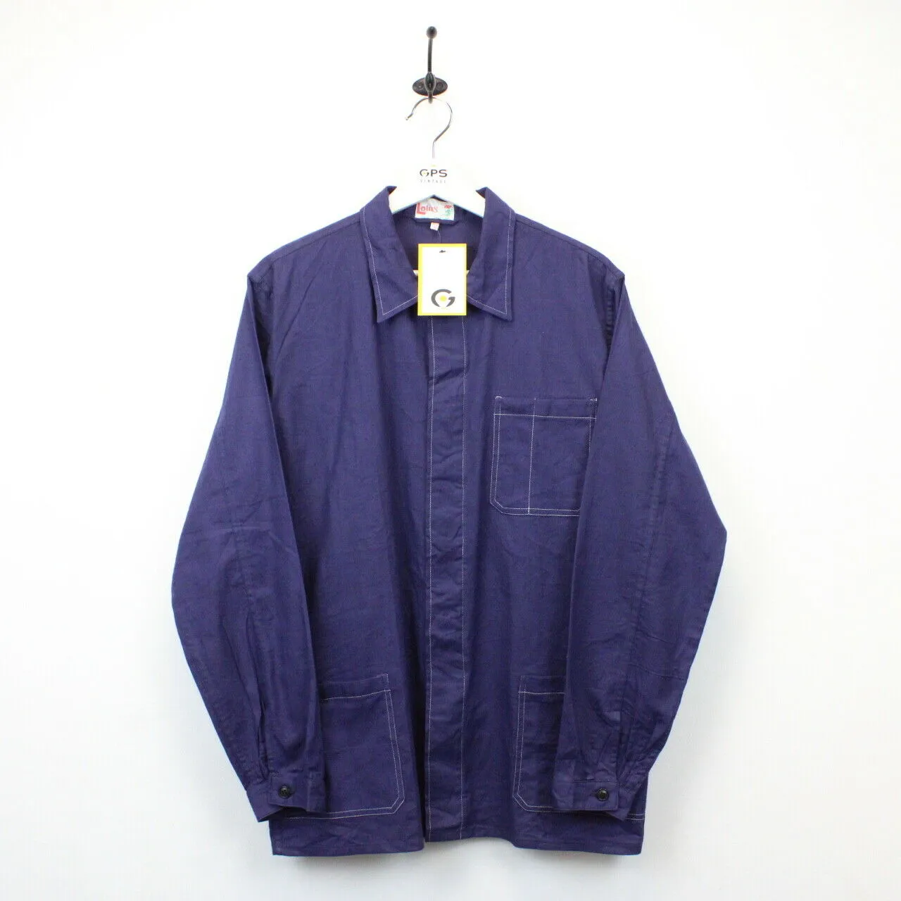 Worker Chore Jacket Navy Blue | Medium