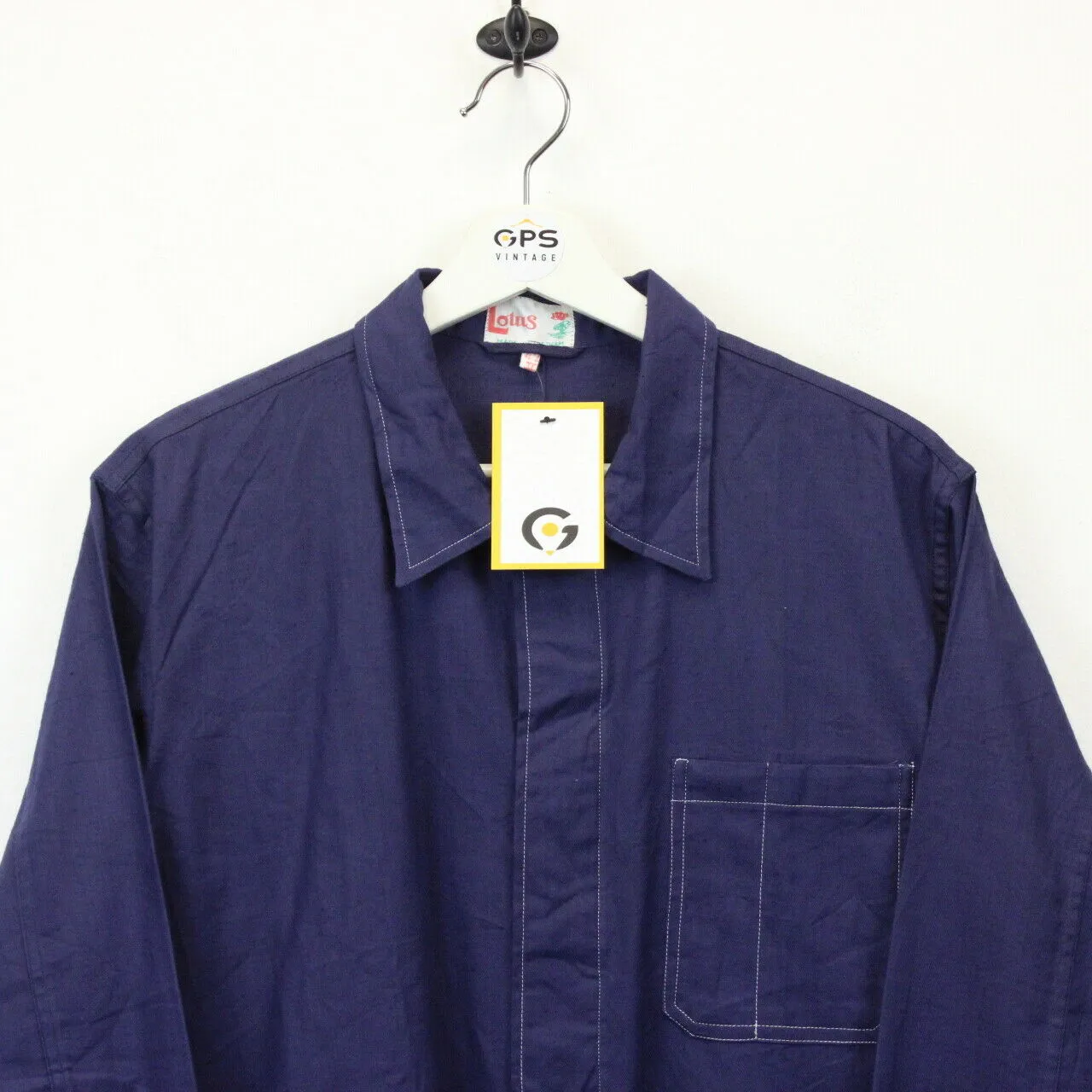 Worker Chore Jacket Navy Blue | Medium